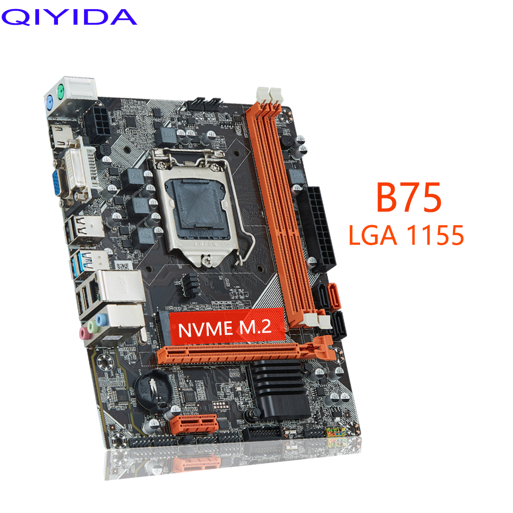 Qiyida B75 motherboard LGA 115 - Home Cinema Video Processor บทวิจารณ์และราคา