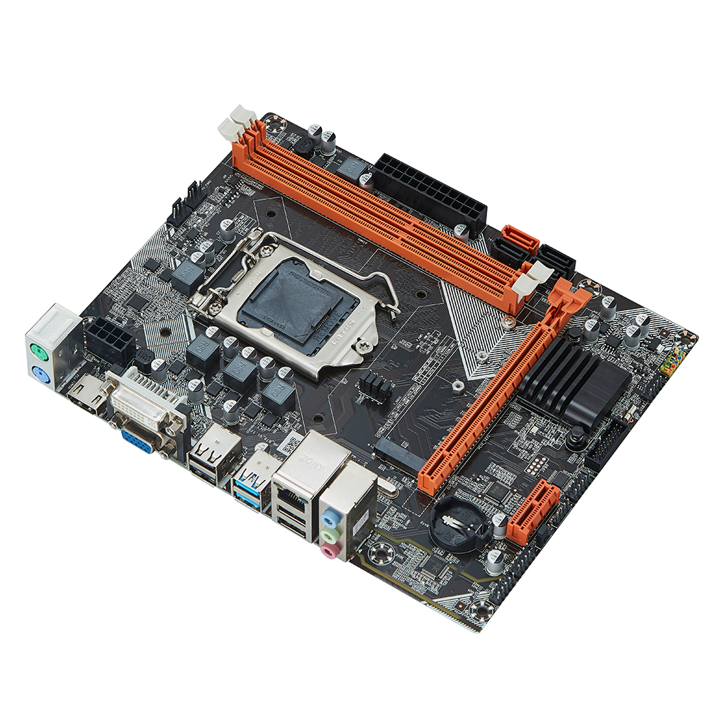Qiyida B75 motherboard LGA 115 - Home Cinema Video Processor บทวิจารณ์และราคา