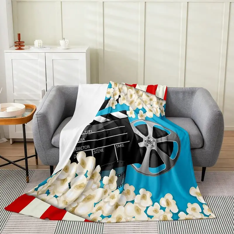 Vintage Cinema Ticket Throw Bl - Home Cinema Couch บทวิจารณ์และราคา