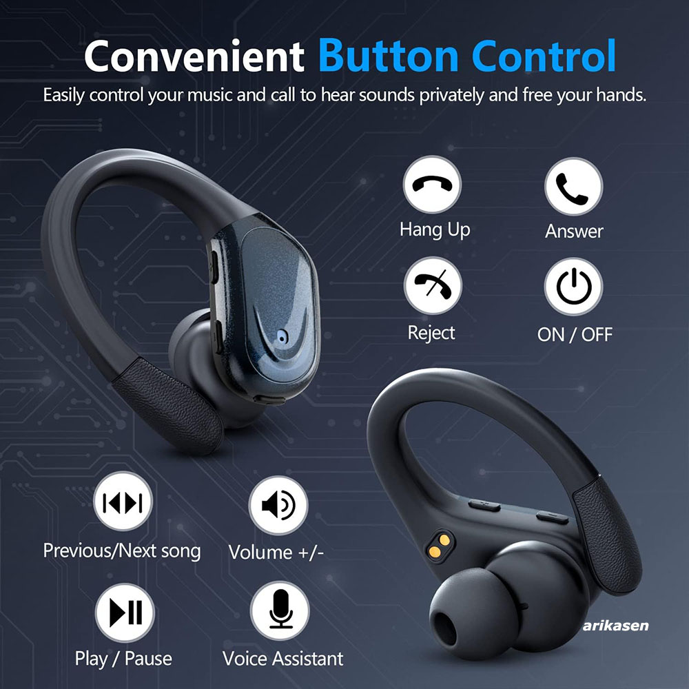 Wireless Earbuds Sport Bluetoo - Home Cinema Amazon บทวิจารณ์และราคา