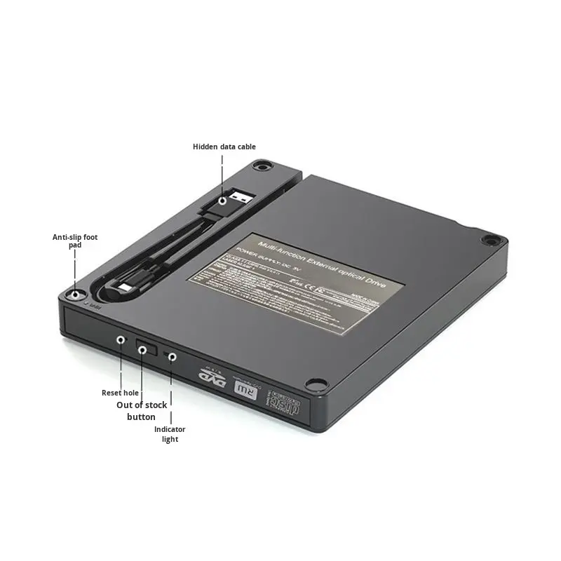 7 in 1 USB3.0&Type C CD DVD Pl - Blu Ray Disc Player บทวิจารณ์และราคา