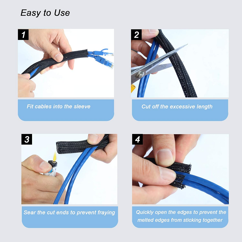 0.5/1/3/5/10M Cable Sleeve Sel - Home Cinema Cabasse บทวิจารณ์และราคา