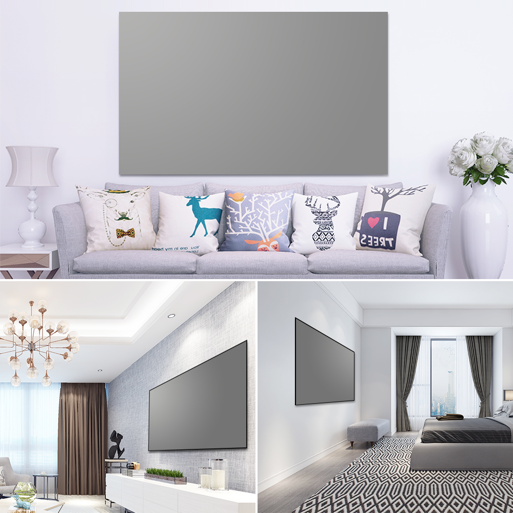 Salange Projector Screen,60 10 - Projector Screen 100 Inch บทวิจารณ์และราคา