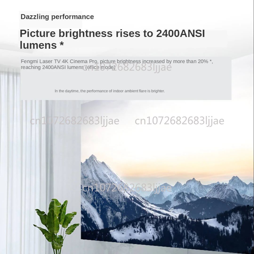 4K Cinema Pro Laser Projection - Home Cinema Projector 4K บทวิจารณ์และราคา