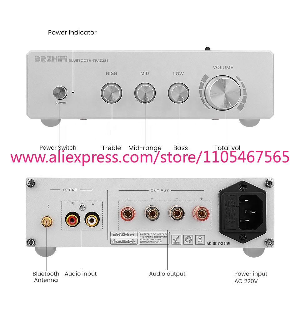 BRZHIFI Home Cinema System 325 - Home Cinema High End บทวิจารณ์และราคา