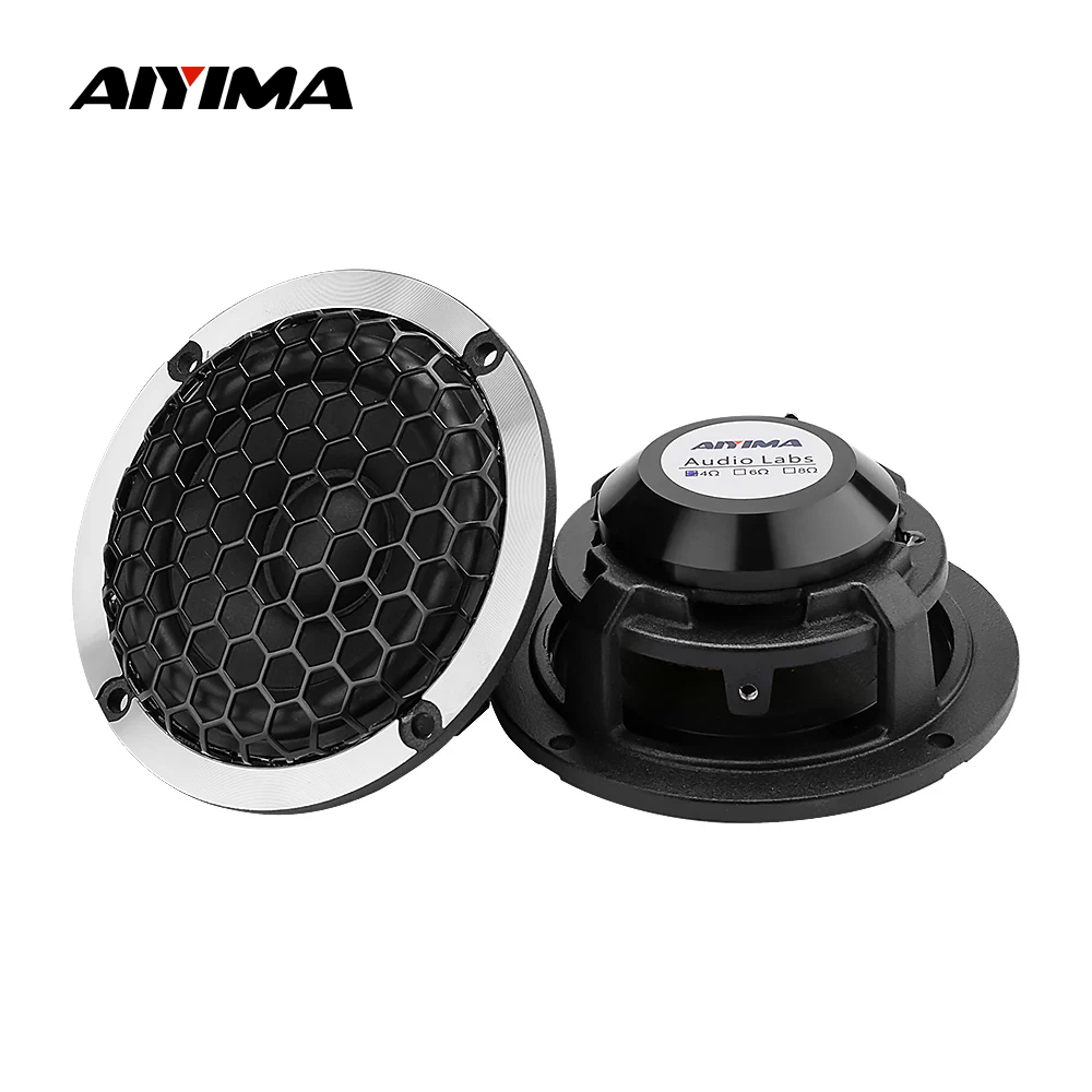 AIYIMA 2Pcs 3 Inch 4 Ohm 15W M - Home Cinema Audio System บทวิจารณ์และราคา