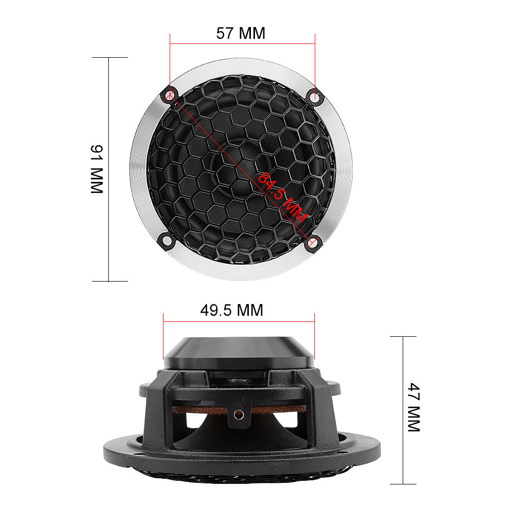 AIYIMA 2Pcs 3 Inch 4 Ohm 15W M - Home Cinema Audio System บทวิจารณ์และราคา