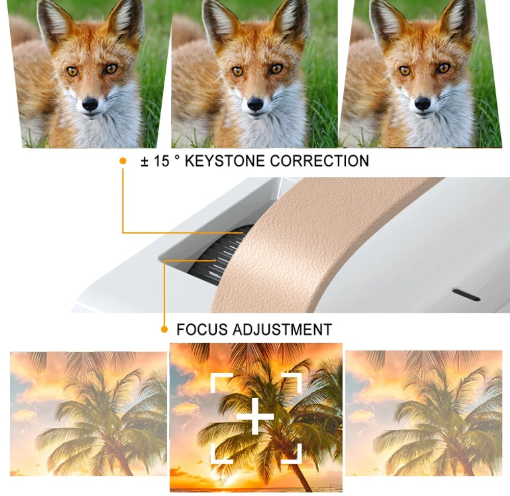 Portable Smart 4K Projector Mi - Home Cinema Projector 4K บทวิจารณ์และราคา
