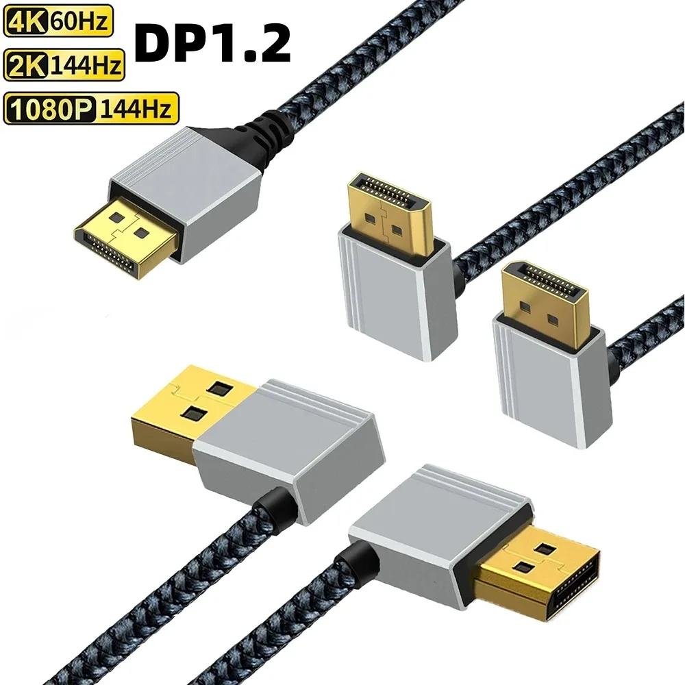 4K 90 Degree DP Cable Up/Down/ - Home Cinema Projector 4K บทวิจารณ์และราคา